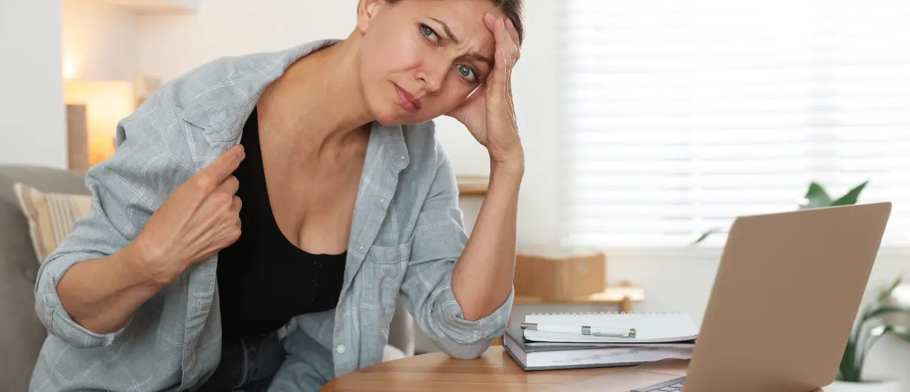 Návaly tepla do&nbsp;tváre