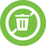 Produkt je v souladu s filozofií nulového odpadu, tzn. dá se používat dlouhodobě, je vyroben z trvalých materiálů a v případě potřeby, když doslouží, dá se efektivně recyklovat nebo kompostovat.