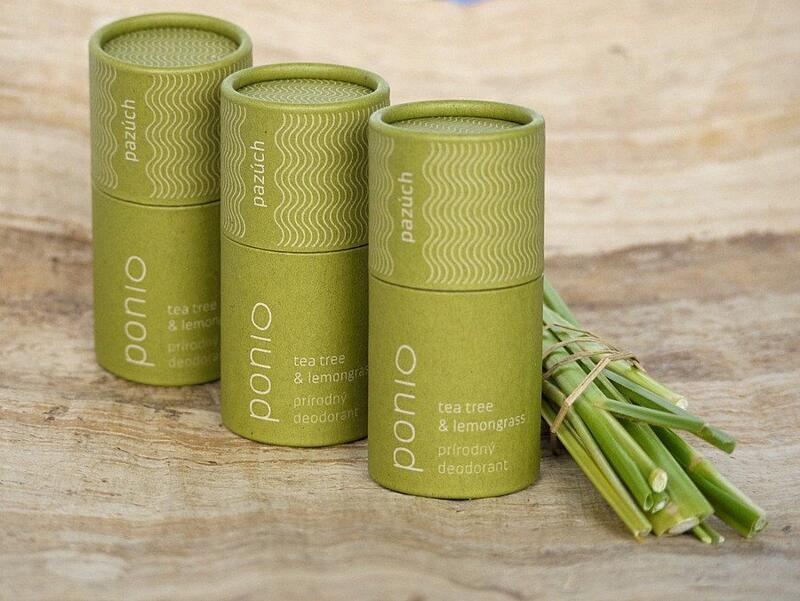 Ponio Tea tree a lemongras - přírodní deodorant 65g 4