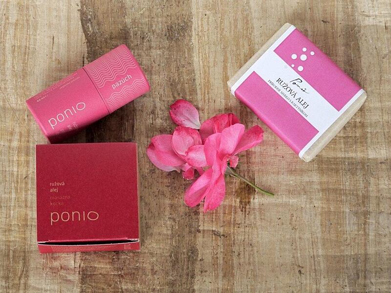 Ponio Růžová alej - přírodní deodorant 65g 4