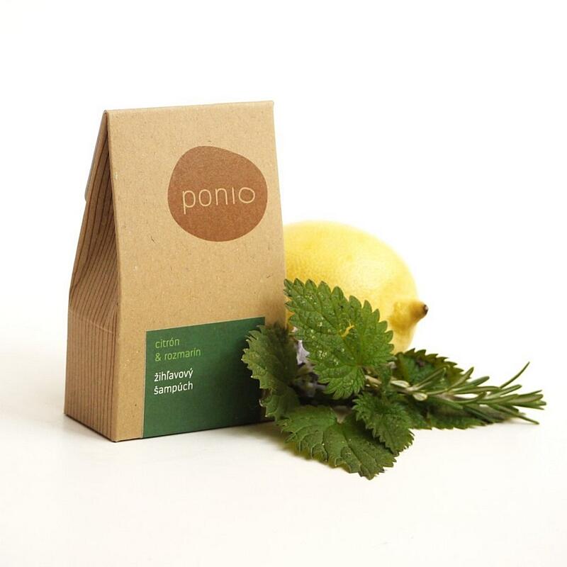 Ponio Citron a rozmarýn - kopřivový šampúch 10