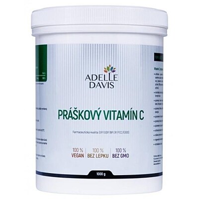 Adelle Davis práškový vitamín C, 1 kg