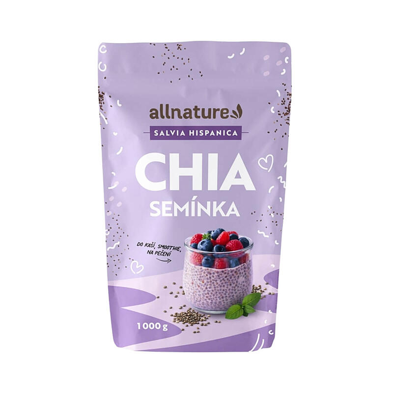 Allnature Chia semienka, 1000 g