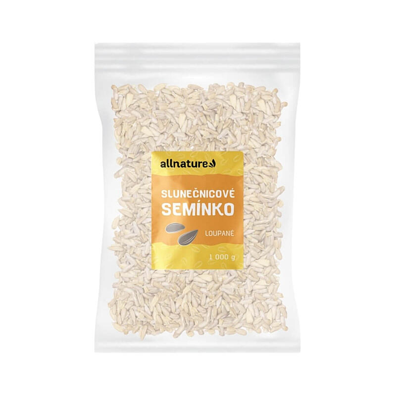 Allnature Lúpané slnečnicové semienka, 1000 g