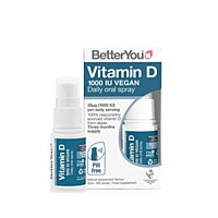 BetterYou Vitamín D3 1000 IU v spreji, 15 ml