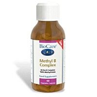BioCare - Methyl B Complex - vitamin B komplex, 60 kapslí