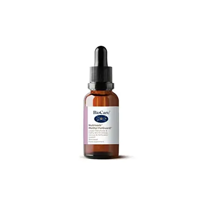 BioCare - Folguard, Tekutý vitamín B12 metylkobalamín + L-metylfolát vápenatý - kvapky, 15 ml