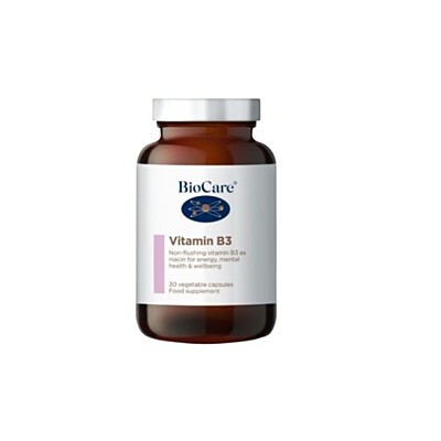 Vitamín B3 (niacín - nikotínamid), 100 mg, 30 kapsúl