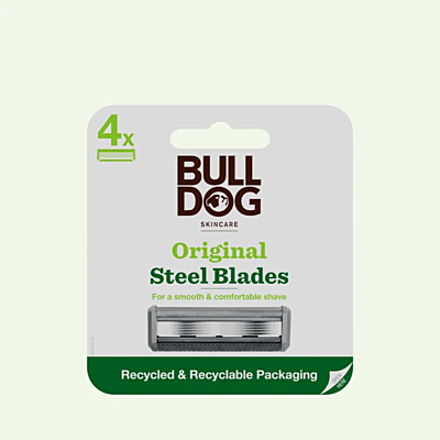Bulldog Original Náhradní hlavice na holení, 4 ks