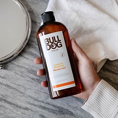 Bulldog Lemon & Bergamot Pánsky sprchový gél, 500 ml