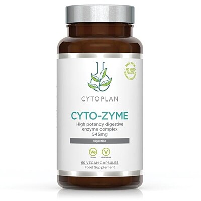 Cytoplan Cyto-Zyme komplex tráviacich enzýmov, 60 kapsúl
