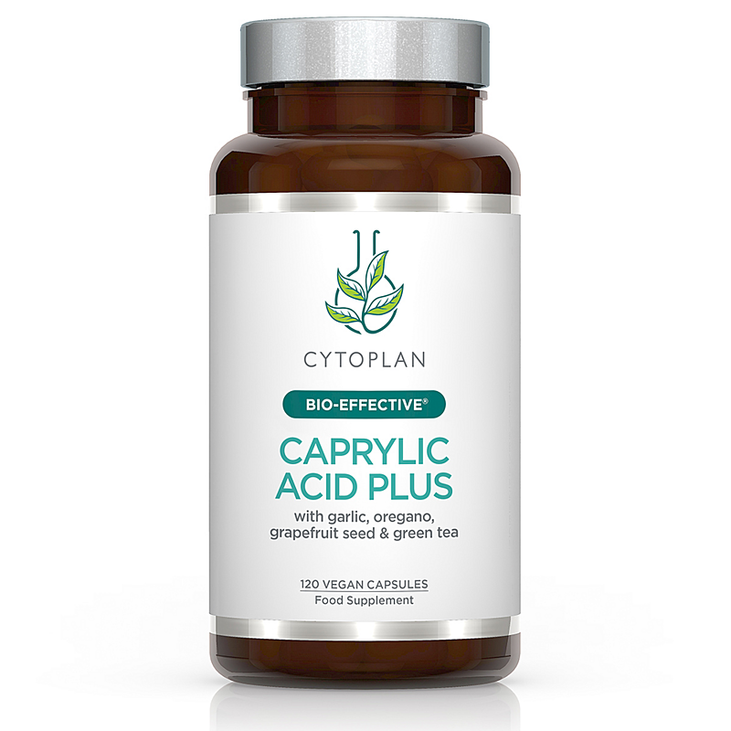 Cytoplan Caprylic Acid Plus - Kyselina kaprylová, 120 kapslí
