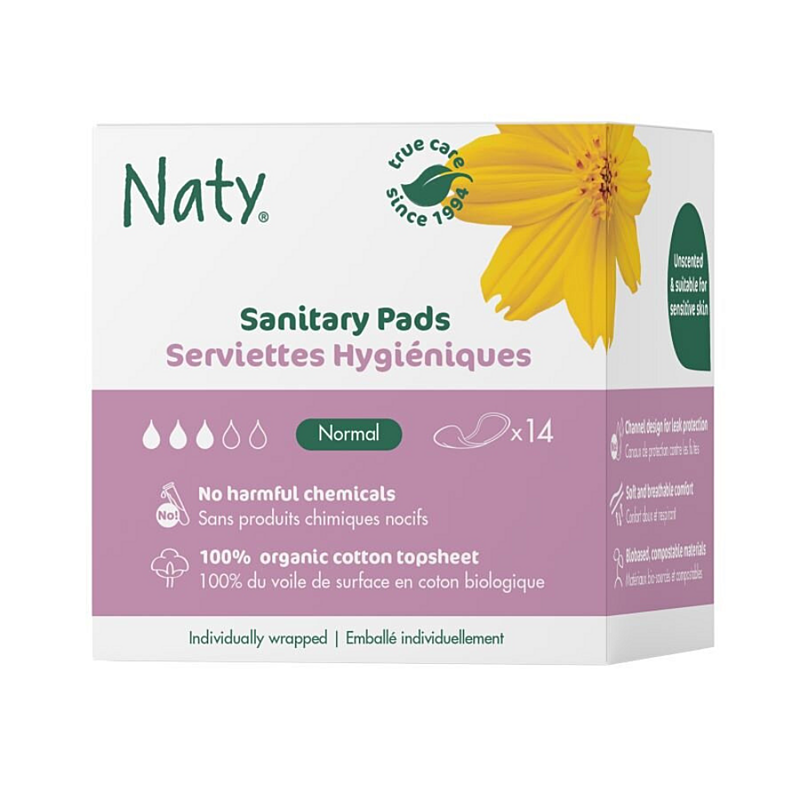 Naty Dámske vložky NORMAL, 14 ks