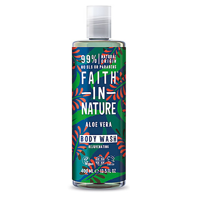 Faith in Nature sprchový gél omladzujúci Aloe Vera, 400ml