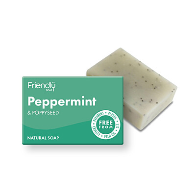 Friendly Soap Přírodní mýdlo - Máta a mák, 95 g