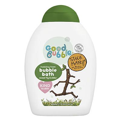 Good Bubble Stick Man dětská pěna do koupele Sladký fík a Černý bez, 400 ml
