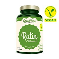 GreenFood Nutrition Rutín a Vitamín C, 90 vegan kapsúl