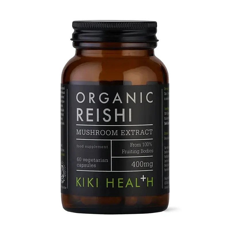 KIKI Health Extrakt z Reishi 400 mg – BIO, 60 kapslí