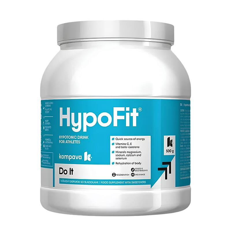 Kompava HypoFit - hypotonický iontový nápoj, 500 g - mango