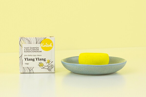 Kvítok Tuhý Šampón s Kondicionérom - Ylang Ylang