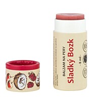 Kvítok Prírodný balzam na pery – Sladký Bozk, 8 ml