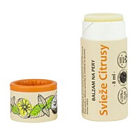 Kvítok Balzam na pery - Svieže Citrusy, 8 ml