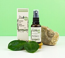 Kvítok Organická Bylinková Voda - máta peprná