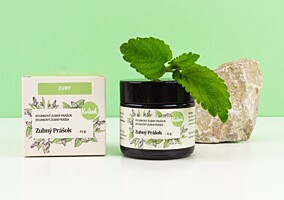 Kvítok Bylinkový zubný prášok, 25 g