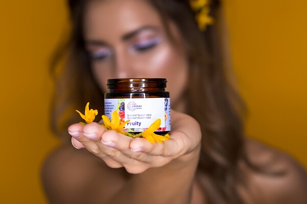 Kvítok šlehaný tělový krém SENSES - Fruity, 60 ml