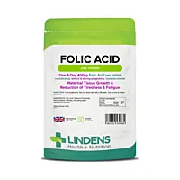 LINDENS Health + Nutrition Kyselina listová 400 μg, 240 tablet