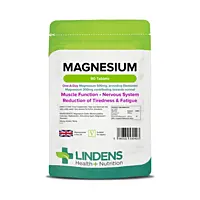 LINDENS Health + Nutrition Magnézium (Oxid horečnatý) 500 mg, 90 tabliet