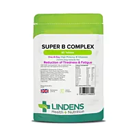 LINDENS Health + Nutrition Super Vitamin B Complex, 90 tabliet