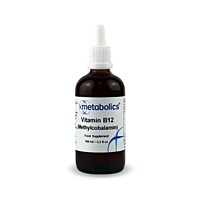 Metabolics Tekutý vitamín B12 (Methylcobalamin), vegan kvapky 100 ml
