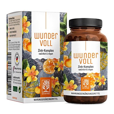 Naturtreu Úžas – cynk i witamina C, 90 kapsułek