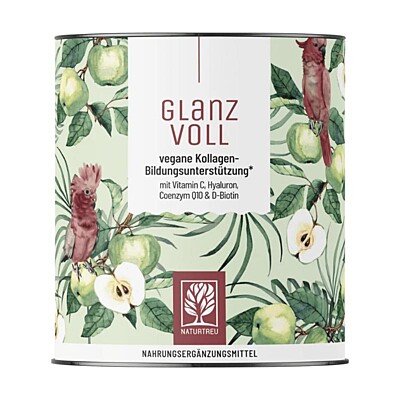 Naturtreu Oczarowująca – wegański kolagen z witaminą C, kwasem hialuronowym i Q10, proszek 300 g