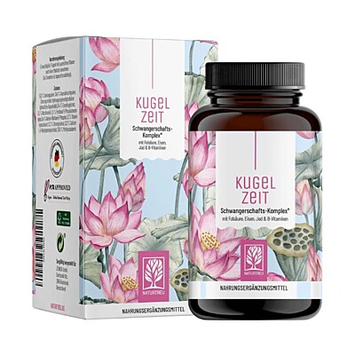 Naturtreu Czas zaokrąglenia Kompleks witamin dla kobiet w ciąży, 90 kapsułek