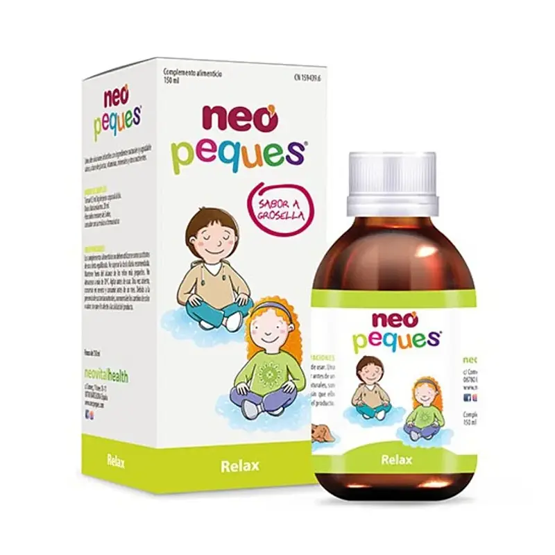 Neo Peques Relax – Prírodný sirup pre deti s medovkou, mučenkou, vitamínom B6 a horčíkom, 150 ml