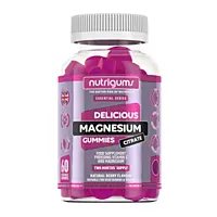 Nutrigums Magnesium Citrate (Citrát horečnatý – žuvacie magnézium), 60 ks