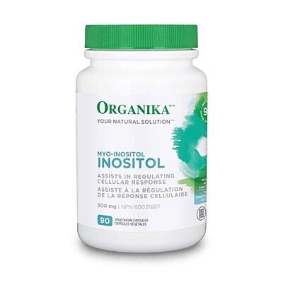 Organika INOSITOL (Myo-Inositol) 500 mg, 90 kapsúl 