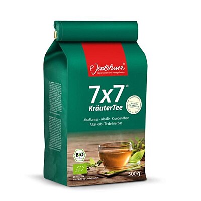 P. Jentschura 7x7 KräuterTee® Bio Bylinkový sypaný čaj na odkyslenie organizmu