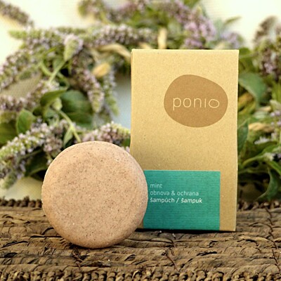 Ponio Mint obnova a ochrana - šampúch
