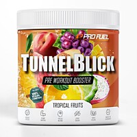 ProFuel Tunnelblick Pre-Workout Booster, Tropické ovocie, 360 g