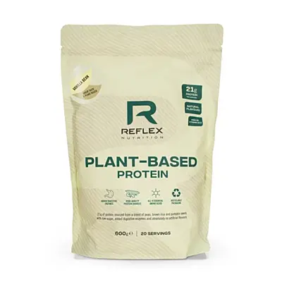Reflex Nutrition Vegan Proteín + Probiotické kultúry a Vitamín B12 (Vanilka), 600 g