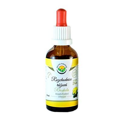 Salvia Paradise – Rozchodnica ružová (Rhodiola) tinktúra bez alkoholu, 50 ml