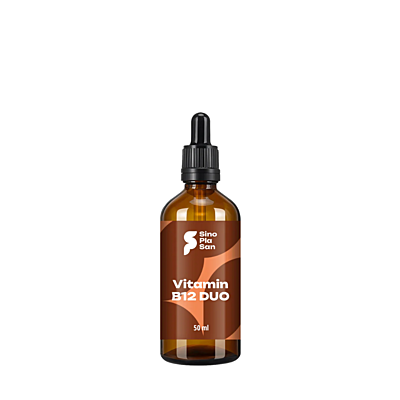 DUO kvapky - vitamín B12 1000 µg (metylkobalamín + adenosylkobalamín), 50 ml