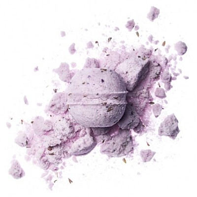 Soaphoria BIO Šumivá bomba do kúpeľa - Levanduľové pole, 85 g