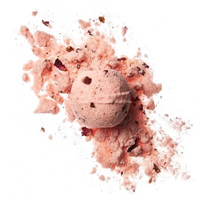 Soaphoria BIO Šumivá bomba do kúpeľa - Romantická ruža, 85 g