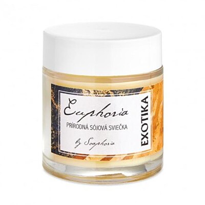 Soaphoria Přírodní sójová svíčka - Exotika, 125 ml