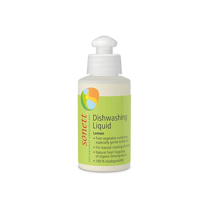 Sonett Ekologický tekutý prostředek na nádobí ve formě koncentrátu - Citron, 120 ml