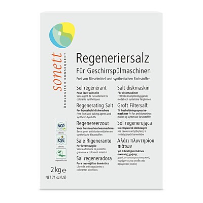 Sonett Přírodní regenerační sůl do myčky na nádobí, 2 kg